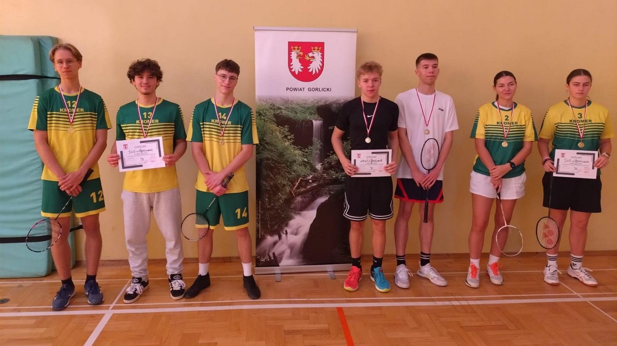 Powiatowa Licealiada w Badmintona chłopców