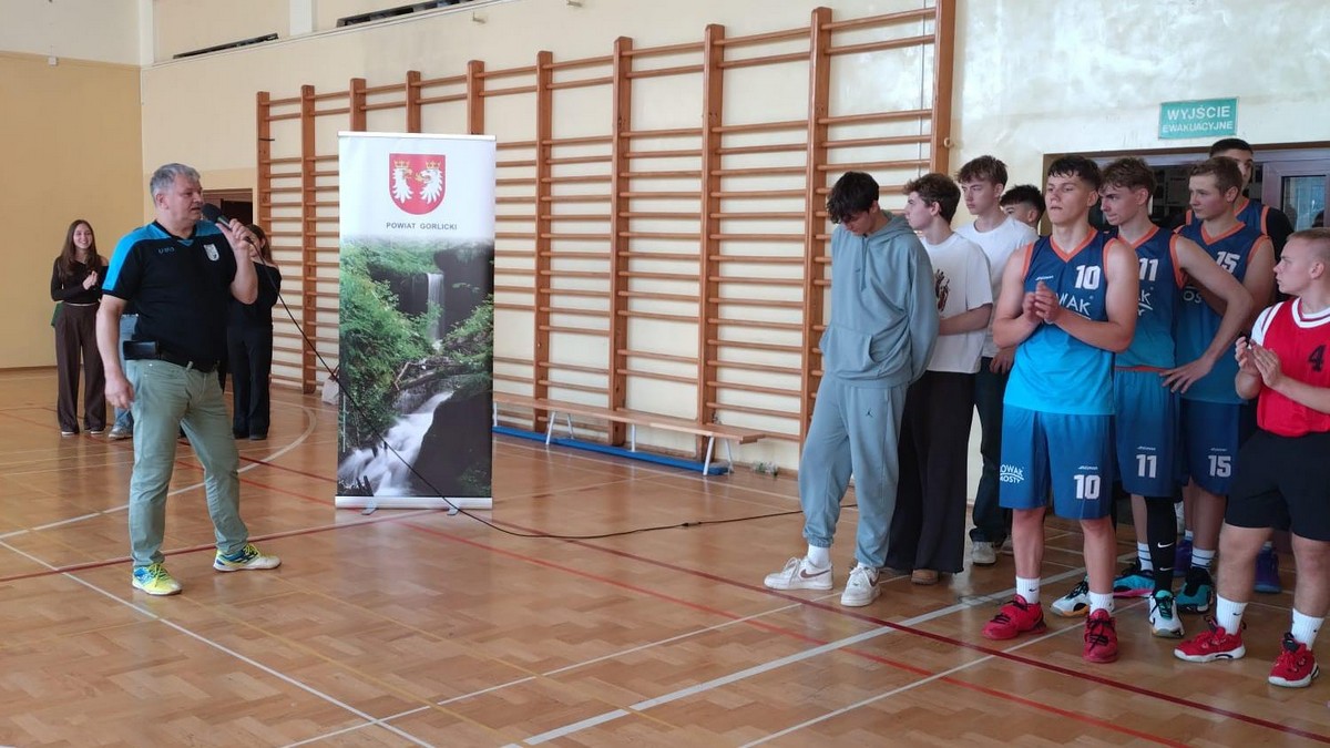 Powiatowa Licealiada w Koszykówce 3x3 chłopców